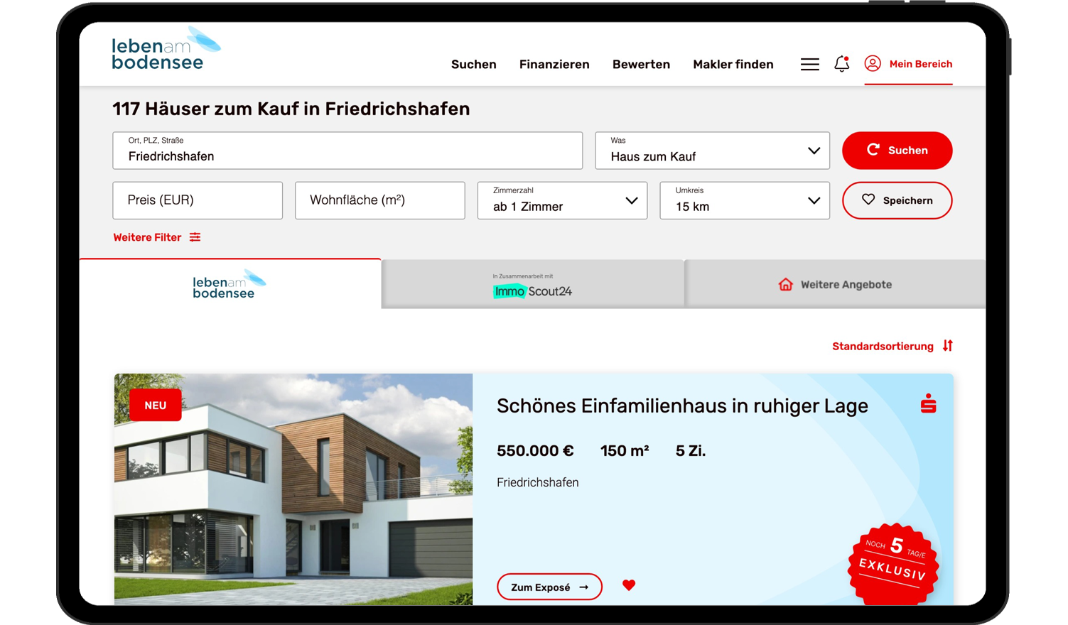 Alles für Ihre Immobiliensuche